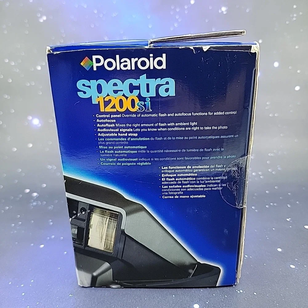 Genuine Vintage Polaroid 1200si Spectra Image Instant Flash Camera Made In UK